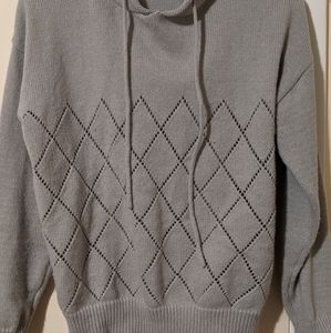 Hooded Knit Sweater